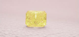Hand-picked fancy intense yellow diamond Hand-picked fancy intense yellow diamond